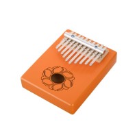 Мозеръ KMKr-1-OR Piastra Калимба, резонаторная, 10 язычков, прямоугольная, оранжевая