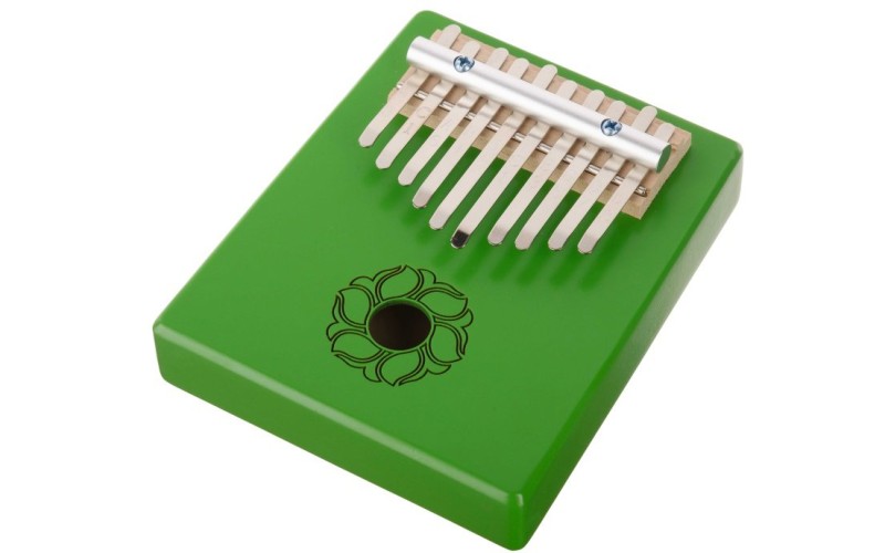 Мозеръ KMKr-2-GR Escudo Калимба, резонаторная, 10 язычков, трапеция, зеленая