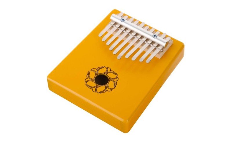 Мозеръ KMKr-2-Y Escudo Калимба, резонаторная, 10 язычков, трапеция, желтая