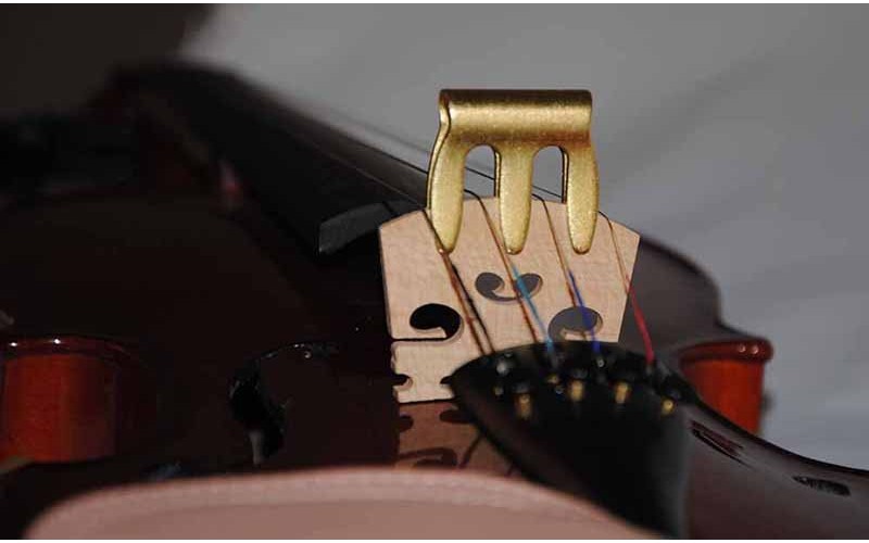 Мозеръ MV-1 Сурдина для скрипки размером 4/4-3/4, латунь