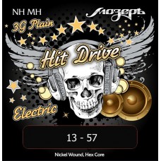 Мозеръ NH-MH Hit Drive Комплект струн для электрогитары, 13-57