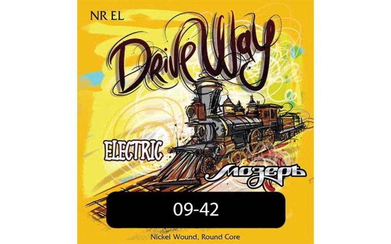 Мозеръ NR-EL Drive Way Комплект струн для электрогитары, никель, Extra Light, 9-42