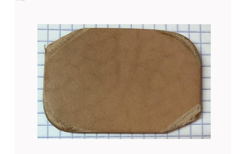 Мозеръ P03 Медиатор кожаный для балалайки бас