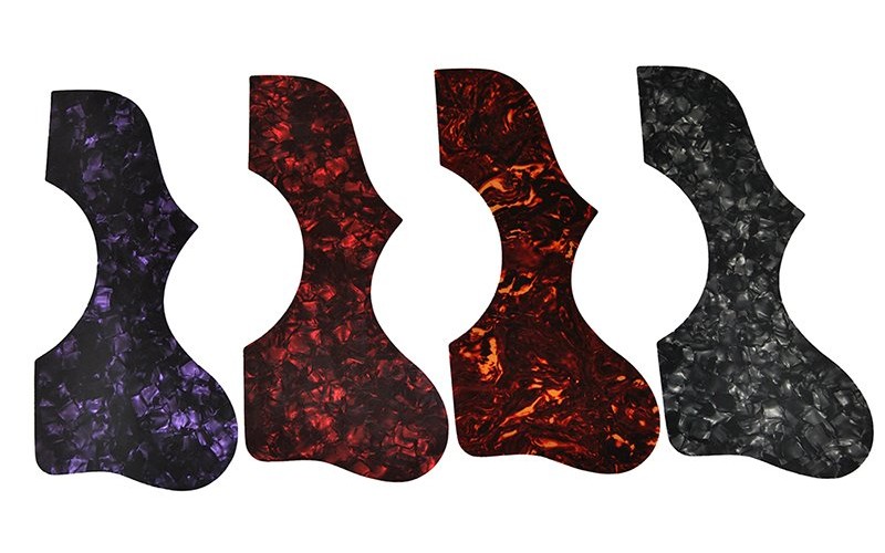 Мозеръ PCG-4 Защитная накладка для акустической гитары, фигурная, целлулоид