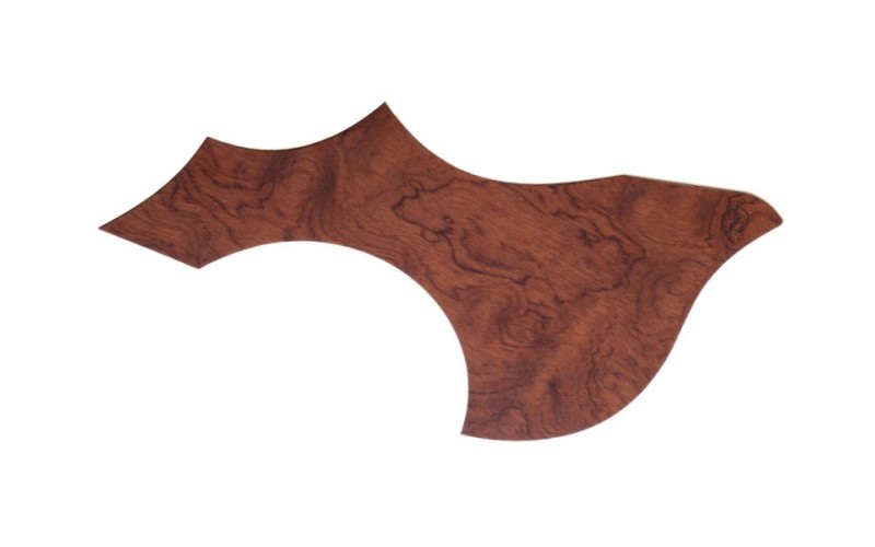 Мозеръ PCG-7 Защитная накладка для акустической гитары, фигурная, деревянная