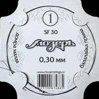 Мозеръ SF-30 Отдельная 1-ая струна для балалайки примы и домры, 0.30мм