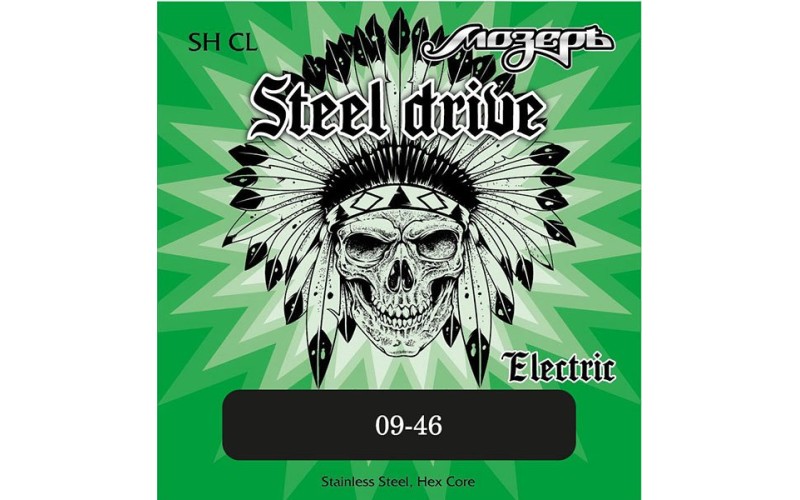 Мозеръ SH-CL Steel Drive Комплект струн для электрогитары, сталь, 9-46