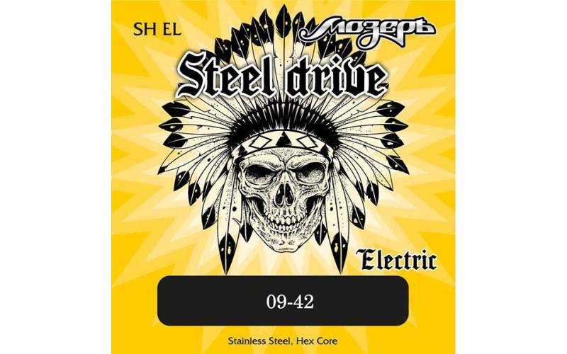 Мозеръ SH-EL Steel Drive Комплект струн для электрогитары, сталь, 9-42