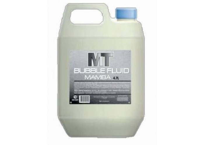 MT-MAMBA BUBBLE FLUID жидкость для мыльных пузырей. Канистра 4,7л.