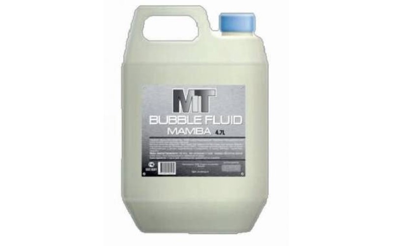 MT-MAMBA BUBBLE FLUID жидкость для мыльных пузырей. Канистра 4,7л.