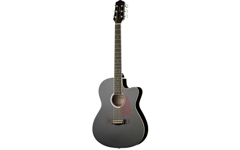 Naranda CAG280C BK Акустическая фолк-гитара с вырезом