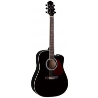 Naranda DG220C BK Акустическая гитара с вырезом