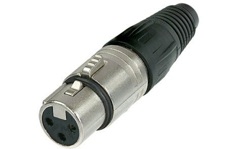 NEUTRIK NC3FX - канон, кабельный, (мама), 3 контакта