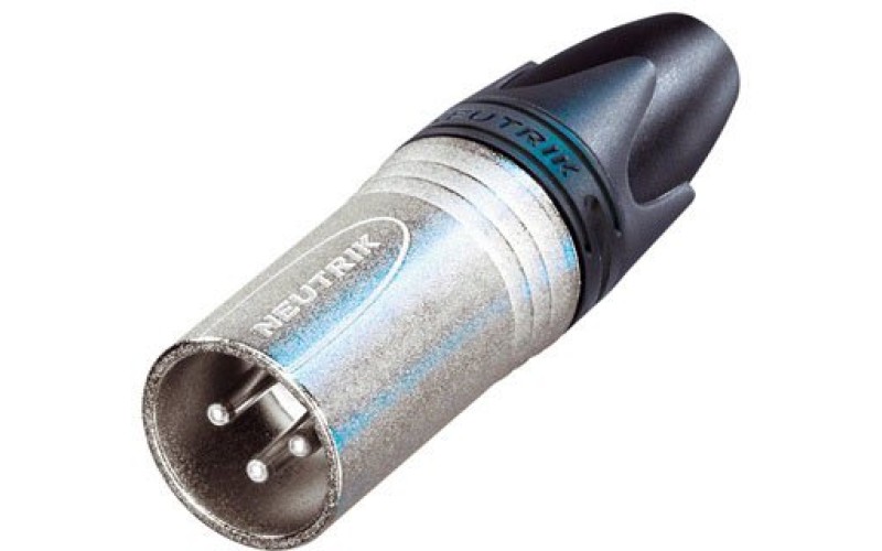 NEUTRIK NC3MXX - канон, кабельный, (папа), 3 контакта