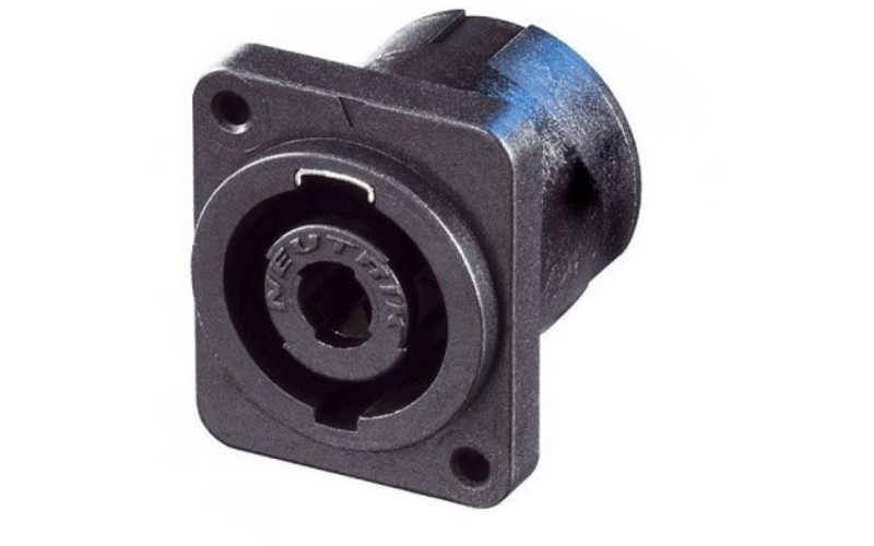 Neutrik NL4MP - панельный разъём Speakon, 4-х контактный