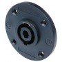 Neutrik NL4MPR - панельный разъём Speakon, 4-х контактный круглый фланец