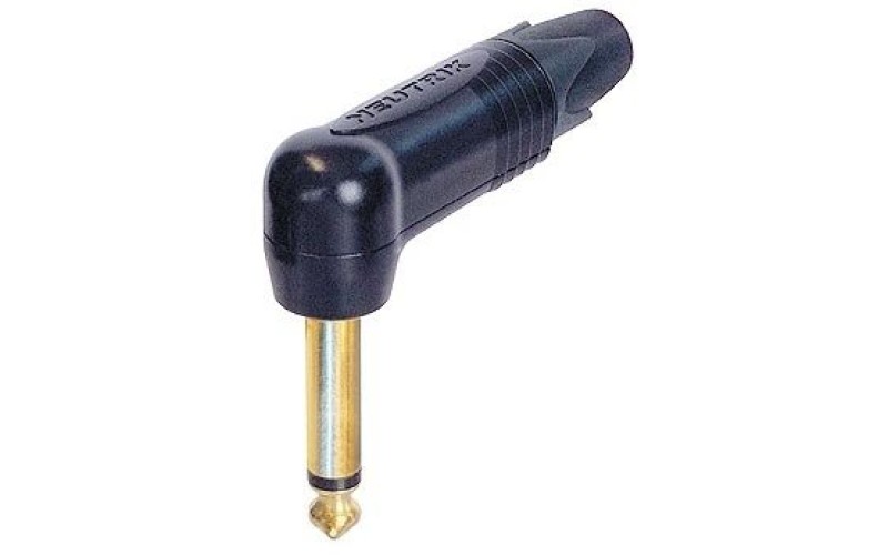 Neutrik NP2RX - разъем Jack 6.3мм угловой TS (моно) штекер