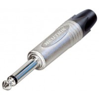 Neutrik NP2X - разъем Jack 6.3мм TS (моно) штекер, толщина 14.5мм
