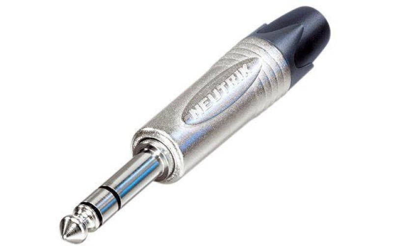Neutrik NP3X - разъем Jack 6.3мм TRS (стерео) штекер, толщина 14.5мм