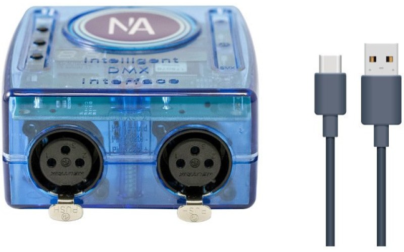 NICOLAUDIE ARCHITECTURAL SLESA-U10 - DMX интерфейс, 2хDMXout, 512DMX каналов,  RDM, WIFI