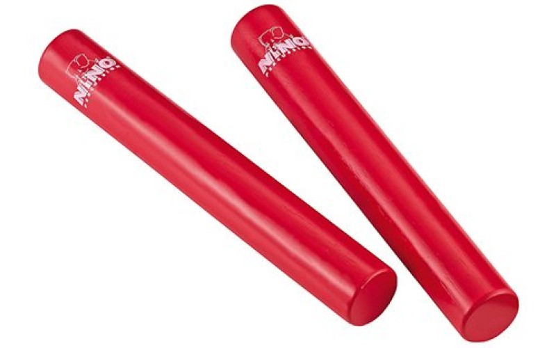 Nino Percussion NINO576R Шейкер палочка, пара, красные