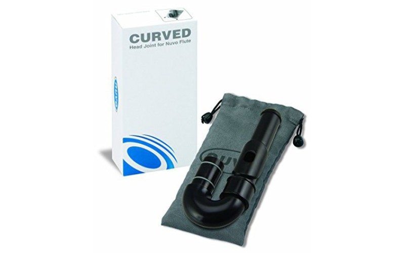 NUVO Curved Head Joint in Tote Bag - Black Изогнутая головка флейты