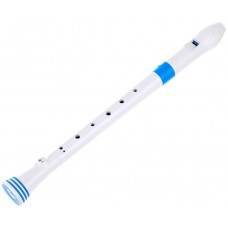 NUVO Recorder baroque White/Blue - блок-флейта сопрано, строй - С, барочная система