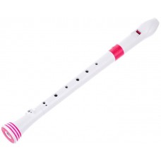 NUVO Recorder baroque White/Pink - блок-флейта сопрано, строй - С, барочная система