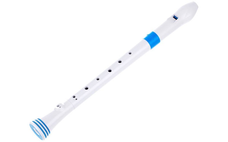 NUVO Recorder german White/Blue - блок-флейта сопрано, строй - С, немецкая система