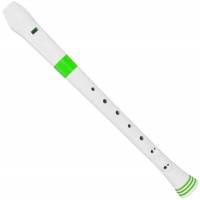 NUVO Recorder german White/Green - блок-флейта сопрано, строй - С, немецкая система