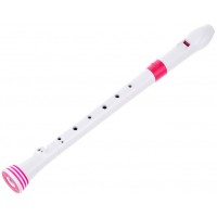 NUVO Recorder german White/Pink - блок-флейта сопрано, строй - С, немецкая система
