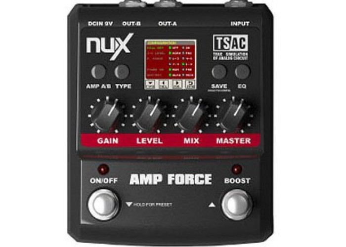 NUX AMP FORCE - Эмулятор гитарных усилителей.