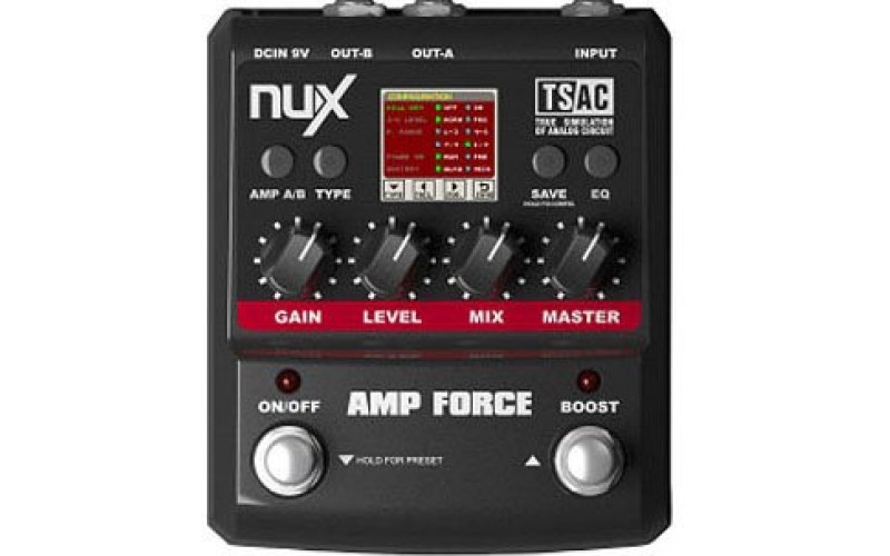NUX AMP FORCE - Эмулятор гитарных усилителей.