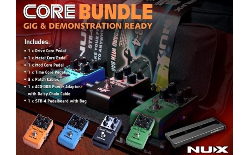 Nux Cherub Core-Bundle Комплект педалей эффектов