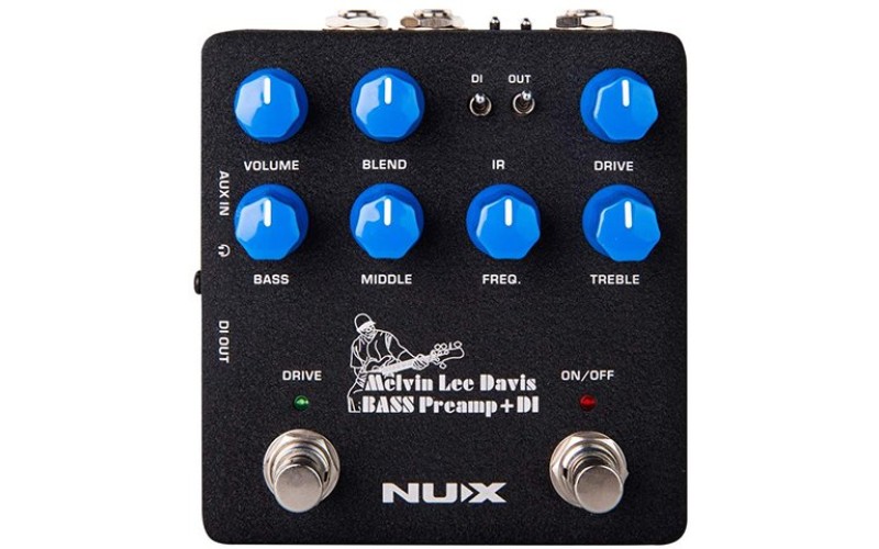 Nux Cherub NBP-5 Melvin Lee Davis Басовый предусилитель + DI
