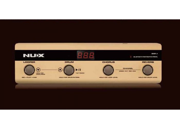 Nux Cherub NMP-4 Ножной переключатель для усилителя Stageman, bluetooth