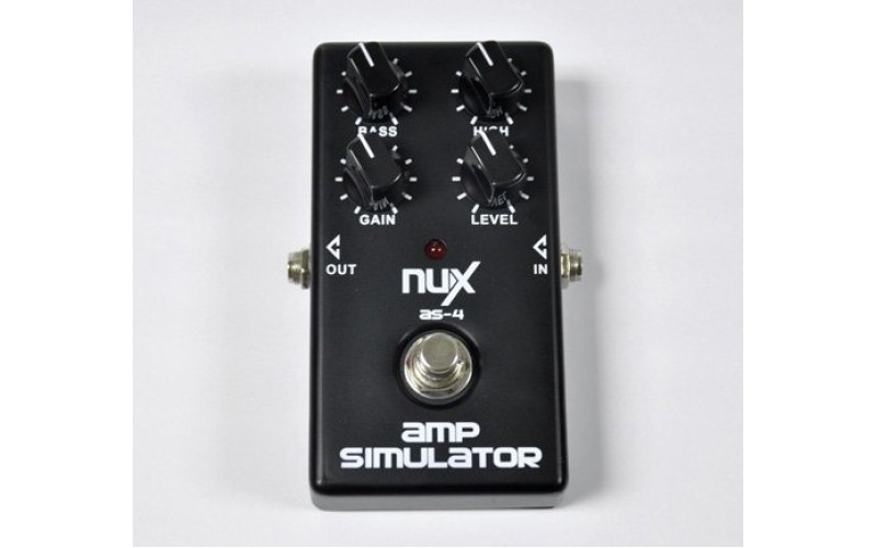 Nux Cherub NUX-AS-4 Modern Amplifier Simulator Педаль эффектов, эмулятор современных усилителей
