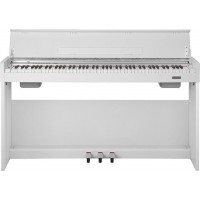 Nux WK-310 White Цифровое пианино на стойке с педалями, белое