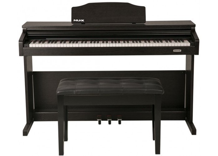 Nux Cherub WK-520 RW Цифровое пианино на стойке с педалями, цвет палисандр
