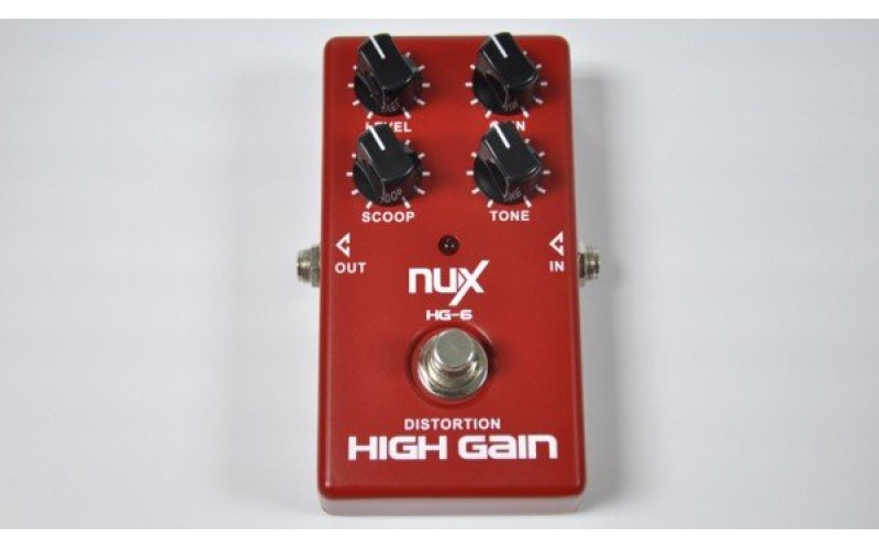 NUX HG-6 - педаль эффектов Modern High Gain