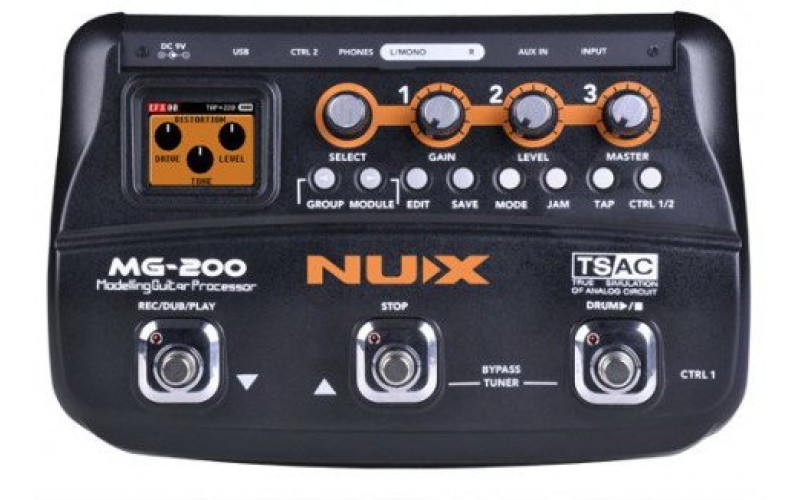 NUX MG-200 - гитарный процессор эффектов