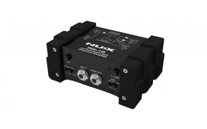 NUX PDI-1G активный гитарный директ-бокс с кабинет-симулятором