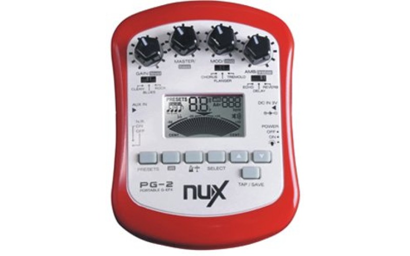 NUX PG-2 - портативный гитарный процессор