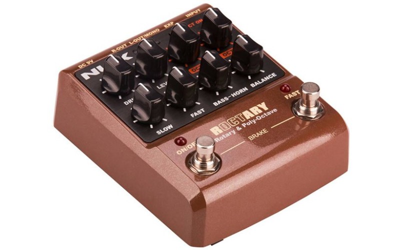 NUX Roctary - педаль эффектов октавера и симулятор вращающегося кабинета