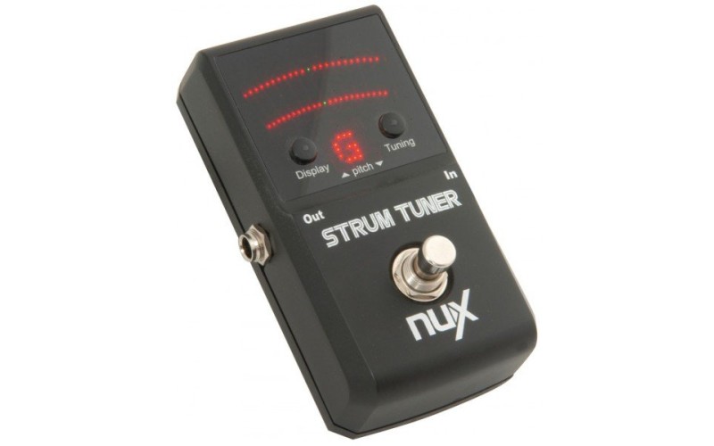 NUX STRUM TUNER - полифонический тюнер-педаль