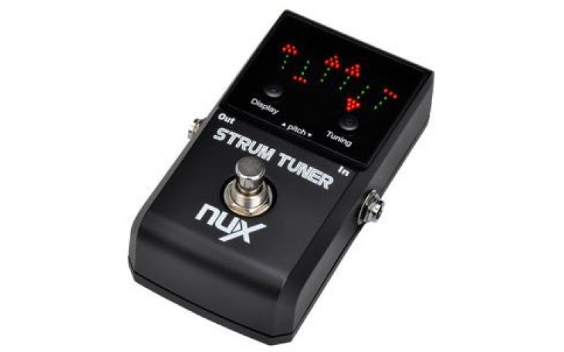 NUX STRUM TUNER - полифонический тюнер-педаль