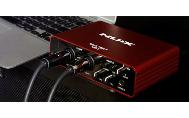 Nux UC-2 Mini Port Аудио интерфейс USB