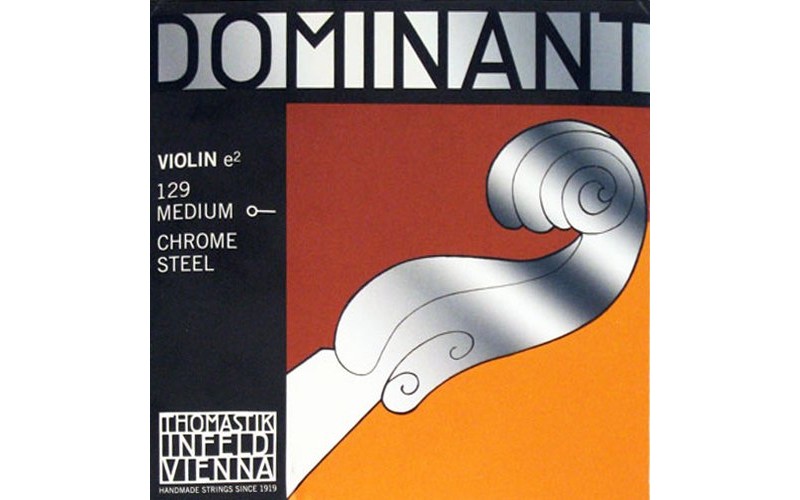 THOMASTIK 129 Dominant Отдельная струна Е/Ми для скрипки размером 4/4, сред. натяж, шарик