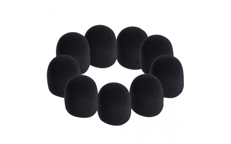 ONSTAGE ASWS58B9 - ветрозащита для ручного микрофона, цвет черный  (комплект 9 шт)