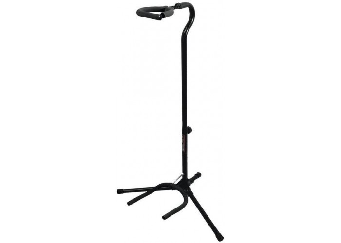 OnStage GS7153B-B - стойка для гитары с верхним держат.грифа,съемным нижним держателем,черная